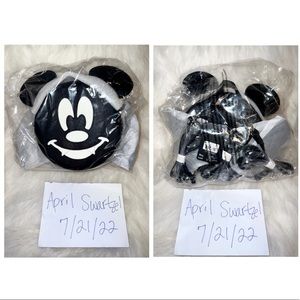 Loungefly Mickey Bat Glow in the Dark mini backpack